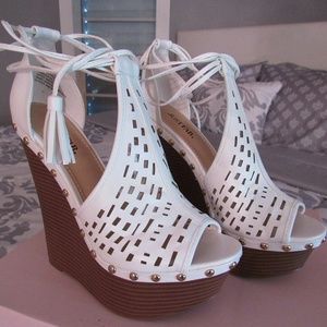 JustFab Lucien Platform Wedge